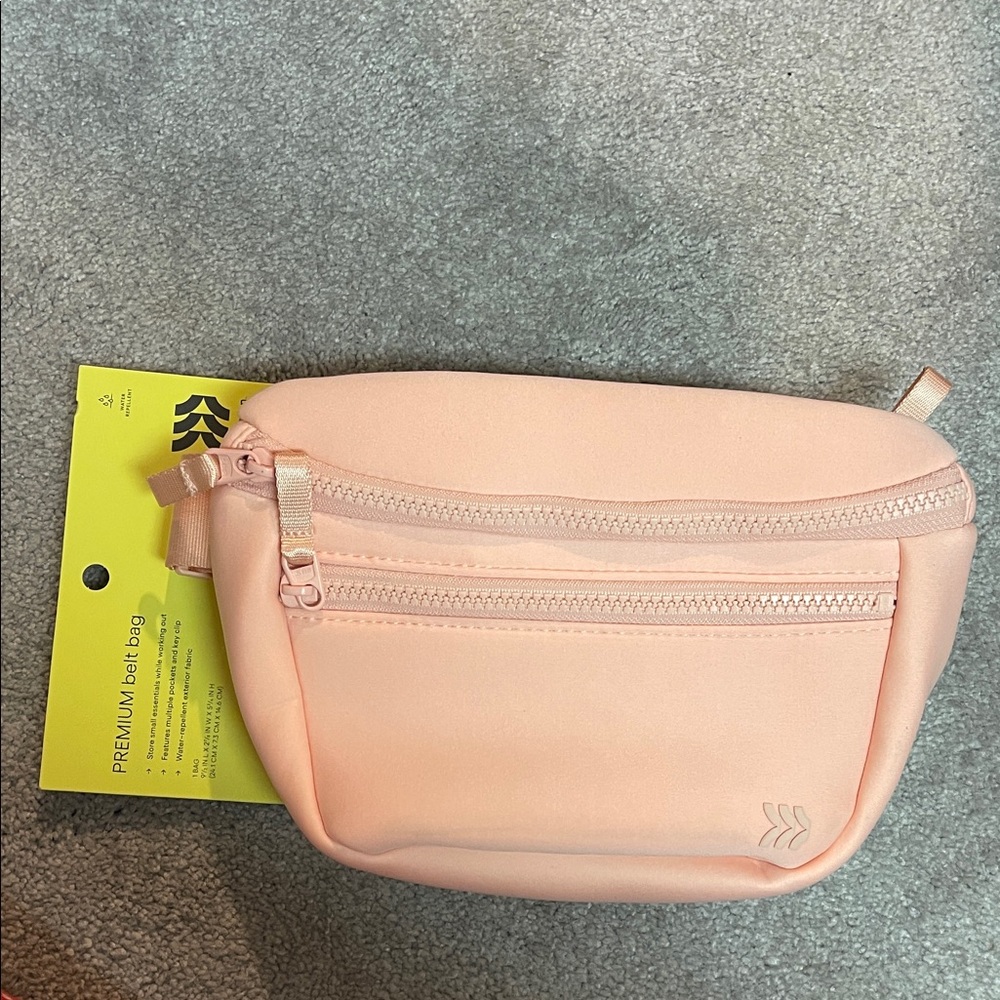 All in motion premium light pink belt bag - brand new